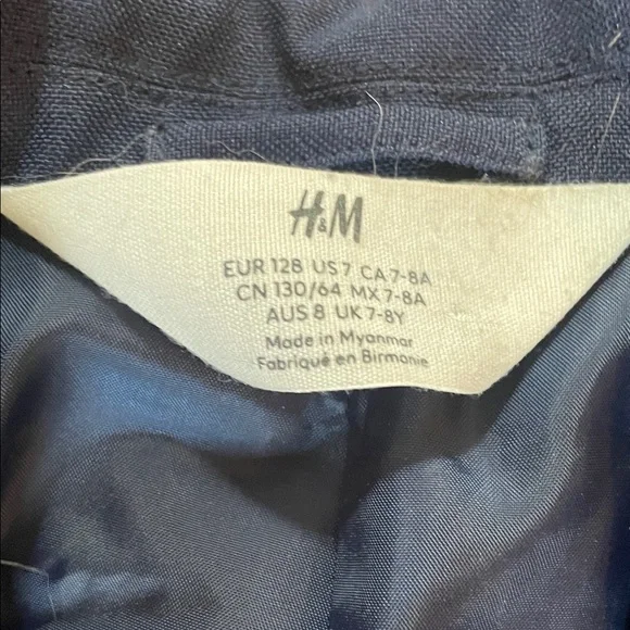 H&M Kids Navy Blazer - Picture 2 of 2